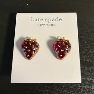 Kate Spade Strawberry Earrings